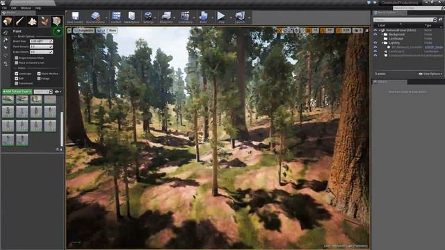 Speed Level Design - Redwood Forest - Unreal Engine 4 and World Machine 2 смотреть онлайн