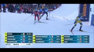 БИАТЛОН. Женщины Кубок Мира. Масс-Старт. 19_12_2021