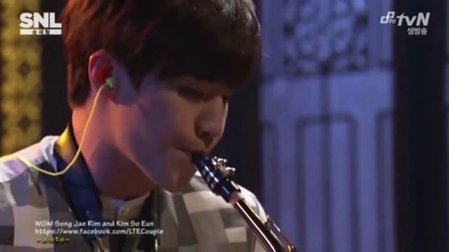 SNL 141108 Song Jae Rim Performance | Saxophone