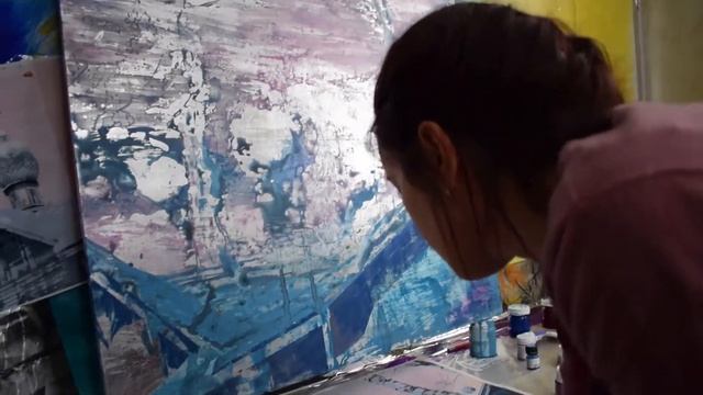 Contemporary painting. Work in progress смотреть онлайн