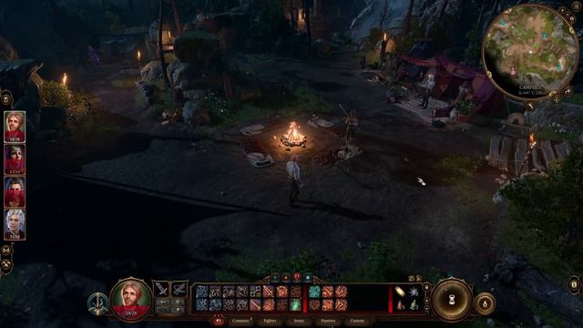 A Vampire Tries to Suck Me in Baldur's Gate 3. смотреть онлайн
