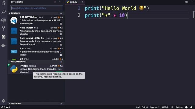 Python Extension смотреть онлайн
