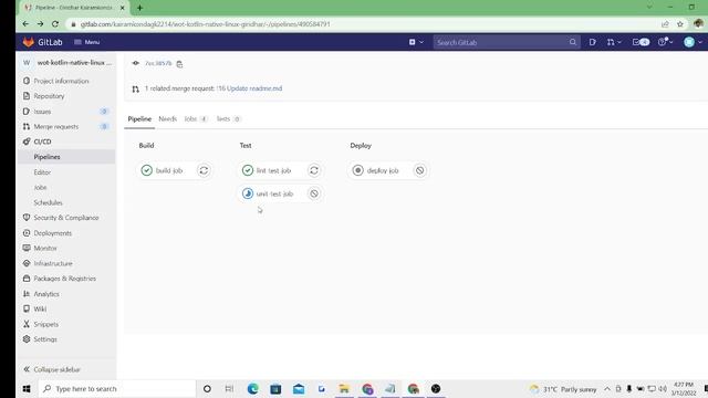 Project 20 NCODEITID NAMENCD0122H031 GIRIDHAR wot kotlin native linux Passed смотреть онлайн