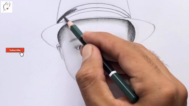 How to draw a Cute Baby with Cap for Beginners | Pencil Sketch | Cute Baby Drawing| The Crazy Sketc смотреть онлайн