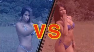 БЕГ ВСЛЕПУЮ И БОРЬБА В СМАЗКЕ В БРАЗИЛИИ