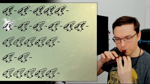 Shadow of the Colossus - The Opened Way - Ocarina tutorial / tabs смотреть онлайн