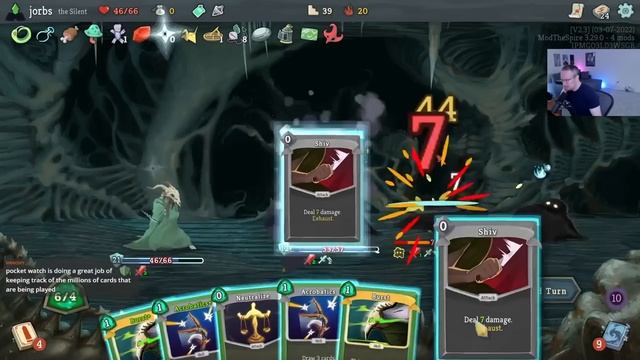 You should never play this many cards at once... | Ascension 20 Silent Run | Slay the Spire смотреть онлайн