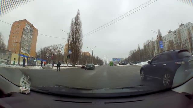 Маршрутка на красный АХ0395АА, Харьков (16.02.2018) смотреть онлайн