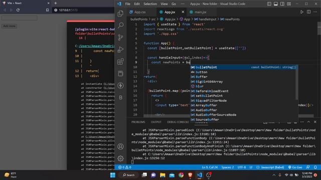 How to make dynamic bullet points in react js | simplest way to create dynamic bulletPoints смотреть онлайн