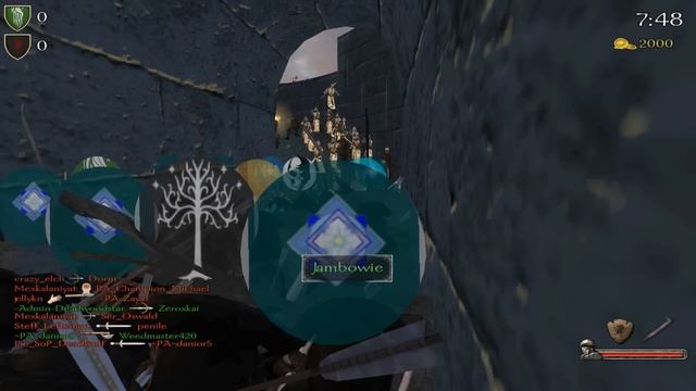 ATTACKING HELM'S DEEP - Fall of Mordor - Mount and Blade: Warband Mod Gameplay смотреть онлайн