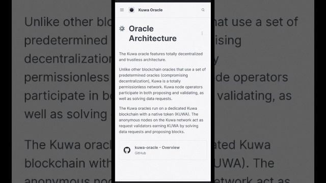 Kuwa Oracles - securely connect smart contracts with real-world data and APIs смотреть онлайн