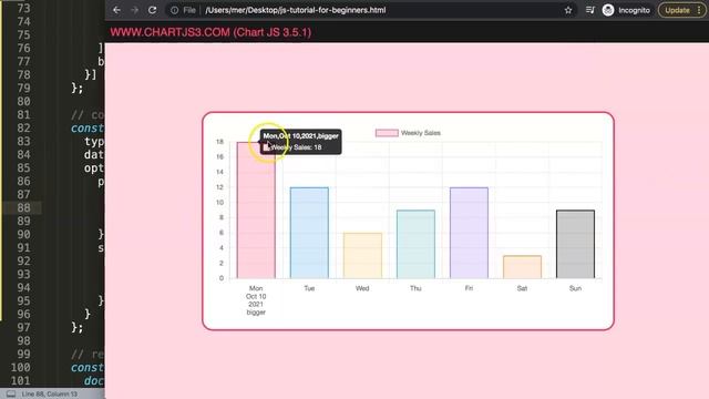 How to Wrap Long Labels in the X-Axis Scales in Chart.js смотреть онлайн