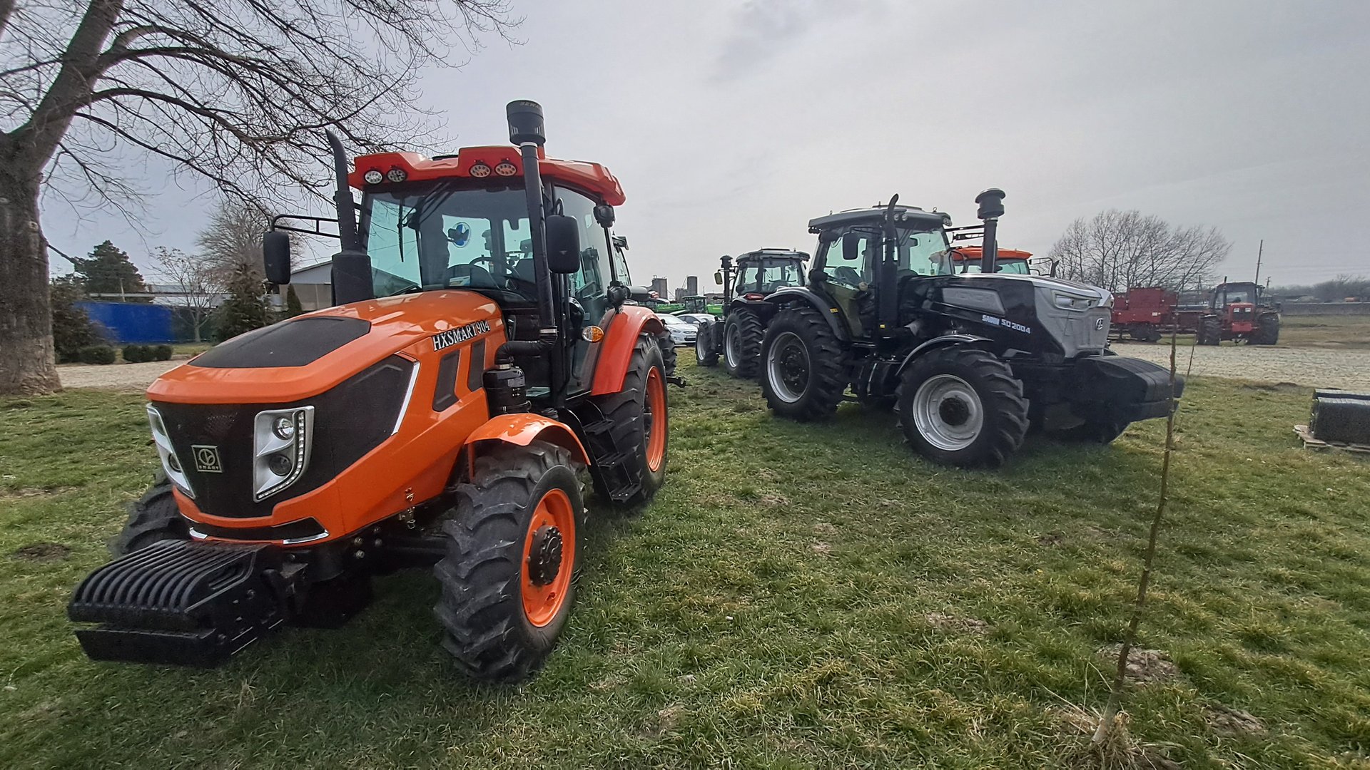 Китайские трактора. Небольшой обзор. смотреть онлайн