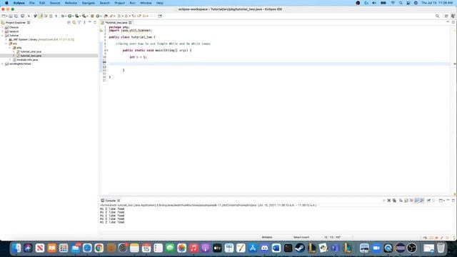 Simple While and Do While Loops - Java смотреть онлайн