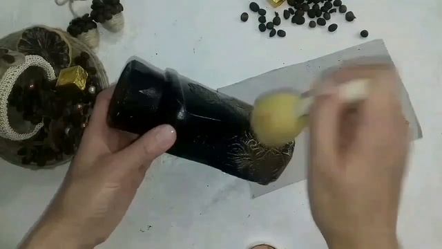 Ажурный декор кофейной банки. DIY. смотреть онлайн