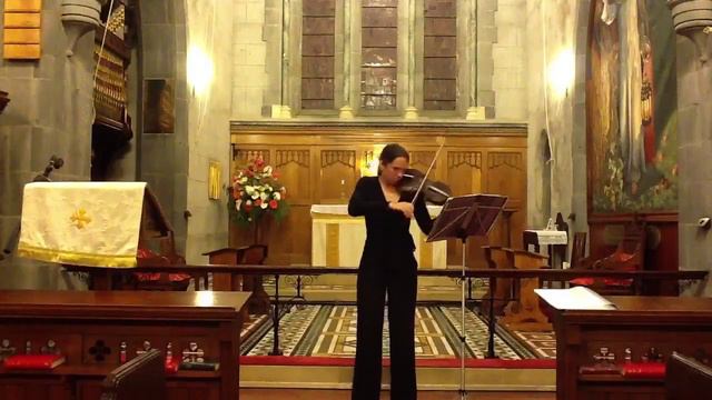 Ph.Hacquart, Courante I, II & Sarabande in d, Oxford MS Mus.Sch.F.573, A.Kalinina - baroque violin смотреть онлайн