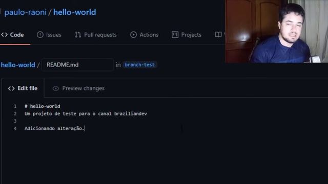 Criar, editar e excluir repositório usando a interface do Github | Git Essencial 02 смотреть онлайн