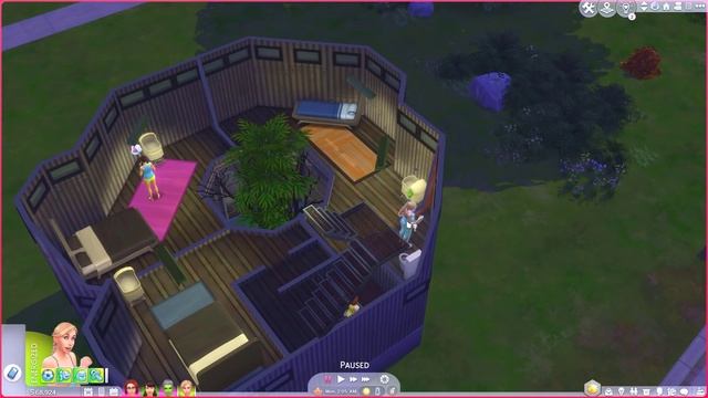 I made my Alien a Pollination Technician and gave every family an Alien baby! /Sims 4 Alien Takeove смотреть онлайн
