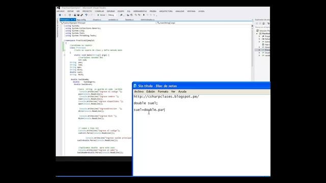 CONVERTIR DE JAVA A C# sharp смотреть онлайн