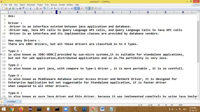3. What is Driver? How many Drivers are available in JDBC? What are the types? смотреть онлайн