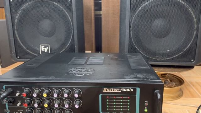 Ampli Boston pa 8000ii khủng, loa Mỹ EV SX 300, tiếng cực hay, audio AG 0916517912 смотреть онлайн
