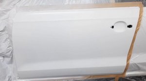 Покраска в переход  WV Polo Белый цвет.