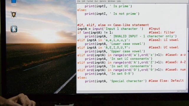 140-Python - if, elif, else & CASE? смотреть онлайн
