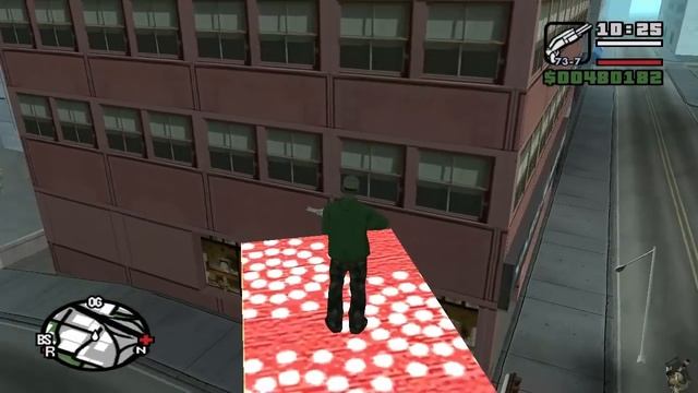 Ковер-самолет и грави пушка в GTA San Andreas.magic carpet and gravity gun gta sa. смотреть онлайн