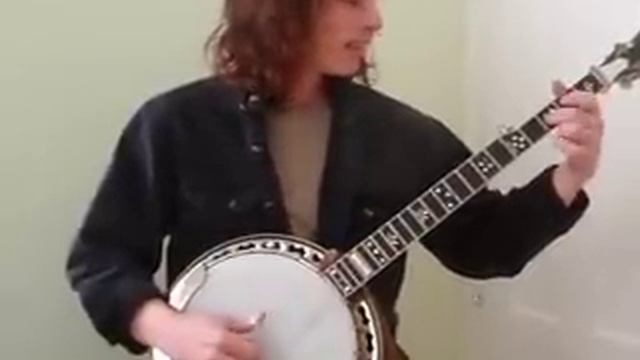 Jon Eric playing Foggy Mountain Breakdown on the 5 string banjo смотреть онлайн