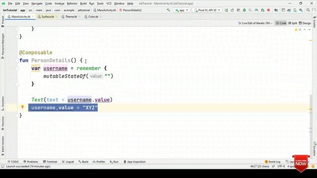 Jetpack Compose Zero to Hero Crash Course - #3 Observer смотреть онлайн