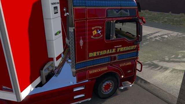 ETS2 (1.31b) | update truck mod "MAN TGX 2010 v5.3 for v1.31" by XBS - review смотреть онлайн