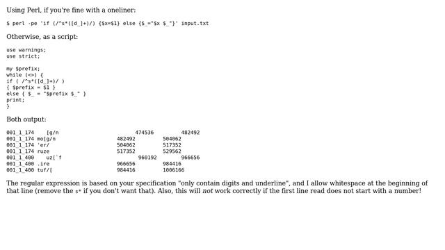 awk perl copy first column in new lines (3 Solutions!!) смотреть онлайн