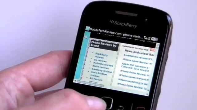 BlackBerry Curve 8520 Video Review смотреть онлайн