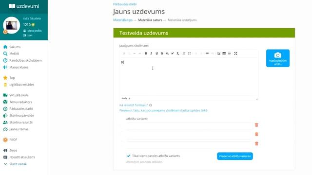 Uzdevumi.lv - kā izveidot pārbaudes darbu смотреть онлайн