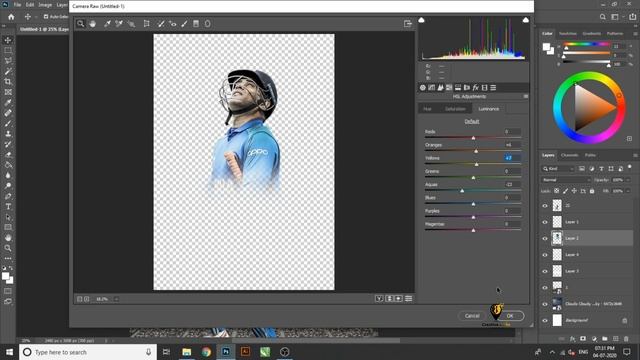 MS Dhoni Birthday Poster Design | Poster Design | Sports Poster Design | photoshop cc tutorial смотреть онлайн