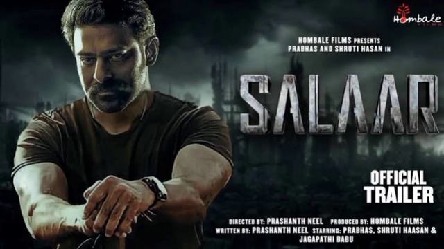 Salaar Official Trailer | Prabhas | Prashant N | Shruti Hassan | Salaar Trailer Release Date Update смотреть онлайн