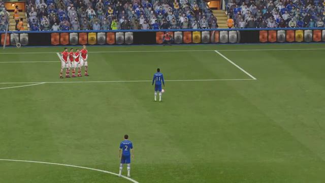 FIFA 15 Amazing Free kick Goal with Drogba смотреть онлайн