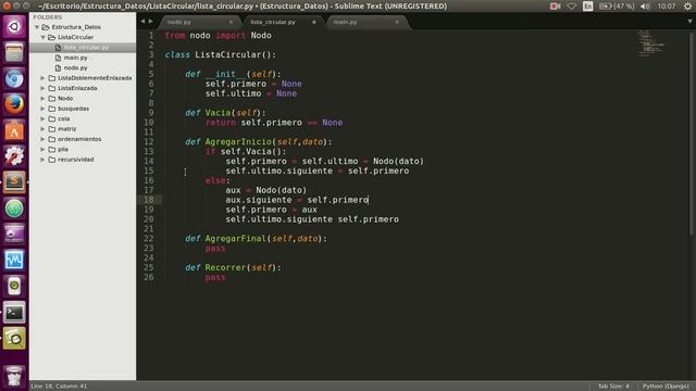 21 Lista Circular parte 1:2 Python 3.5 смотреть онлайн