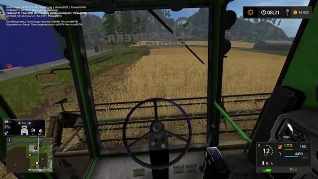 Стрим по Farming Simulator 17 Карта Дары Кавказа 2,0,6 Поднимаем СПК и Животноводство смотреть онлайн