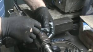 OPEL CORSA замена пыльников  на приводе