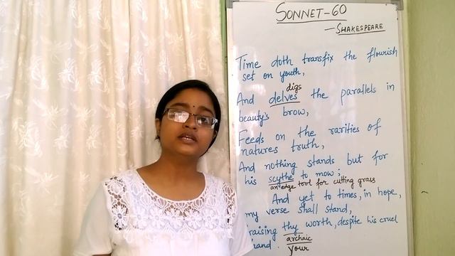SONNET 60 (PART 2)(LAST 6 LINES)(in Hindi) смотреть онлайн