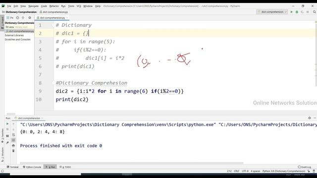 Dictionary Comprehension in Python || Tutorial - 69 || Python Tutorial смотреть онлайн