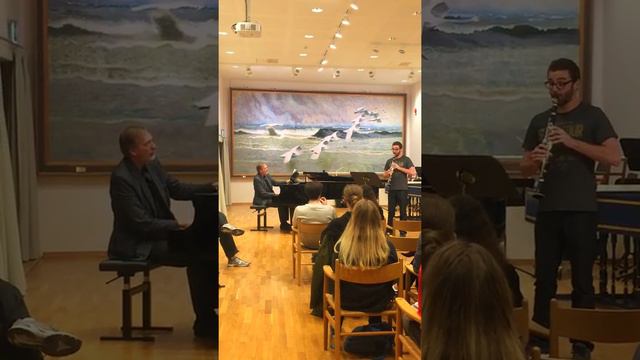 Première Rhapsody for clarinet and piano. Eric Ortiz, clarinet смотреть онлайн
