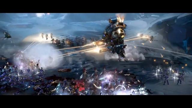 Дебютный геймплей Warhammer 40,000׃ Dawn of War III смотреть онлайн