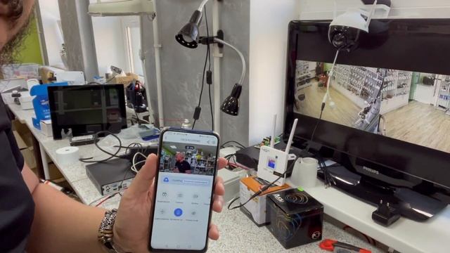 EZVIZ C8C обзор и подключение смотреть онлайн