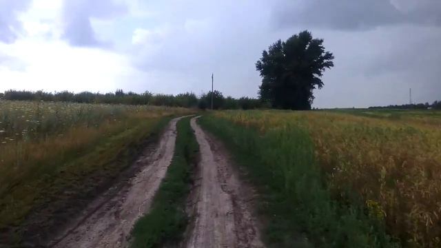 Дорога из Речицы до трассы после дождя смотреть онлайн