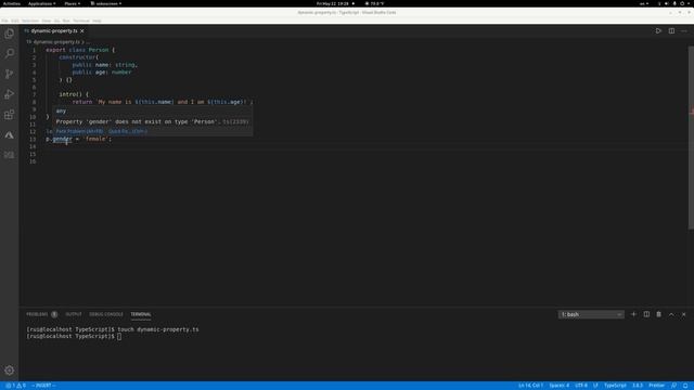 How to dynamically add properties to TypeScript objects смотреть онлайн