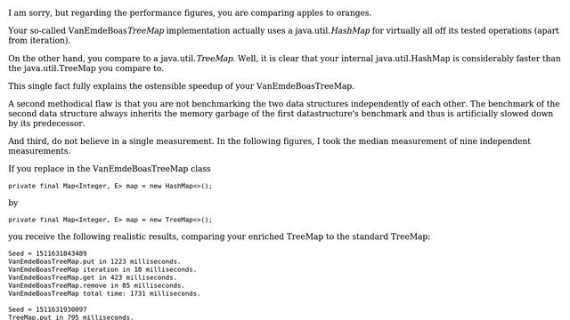 Code Review: Improved Van Emde Boas tree based map in Java (2 Solutions!!) смотреть онлайн