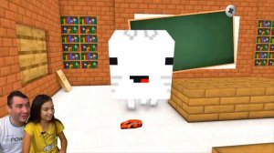 МИСС ТИ на КАРАНТИНЕ в ШКОЛЕ МАЙНКРАФТ! Monster School MINECRAFT! Не засмейся ЧЕЛЛЕНДЖ Валеришка