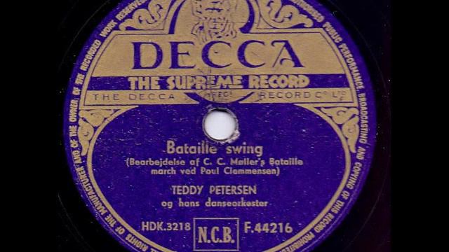 TEDDY PETERSEN OG HANS DANSEORKESTER - BATAILLE SWING смотреть онлайн